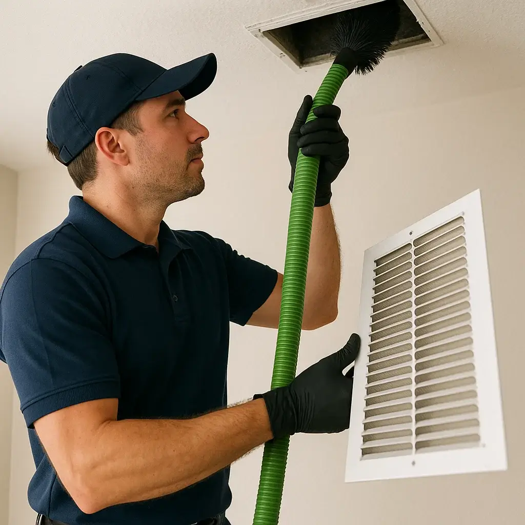 Advanced air duct cleaning tools used in Atascocita TX for deep cleaning